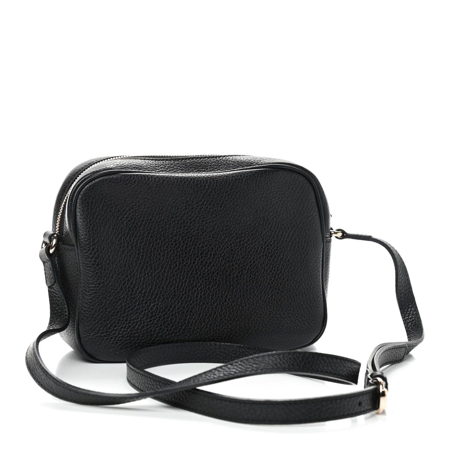 Gucci Pebbled Calfskin Small Soho Disco Bag Black 3 of 5