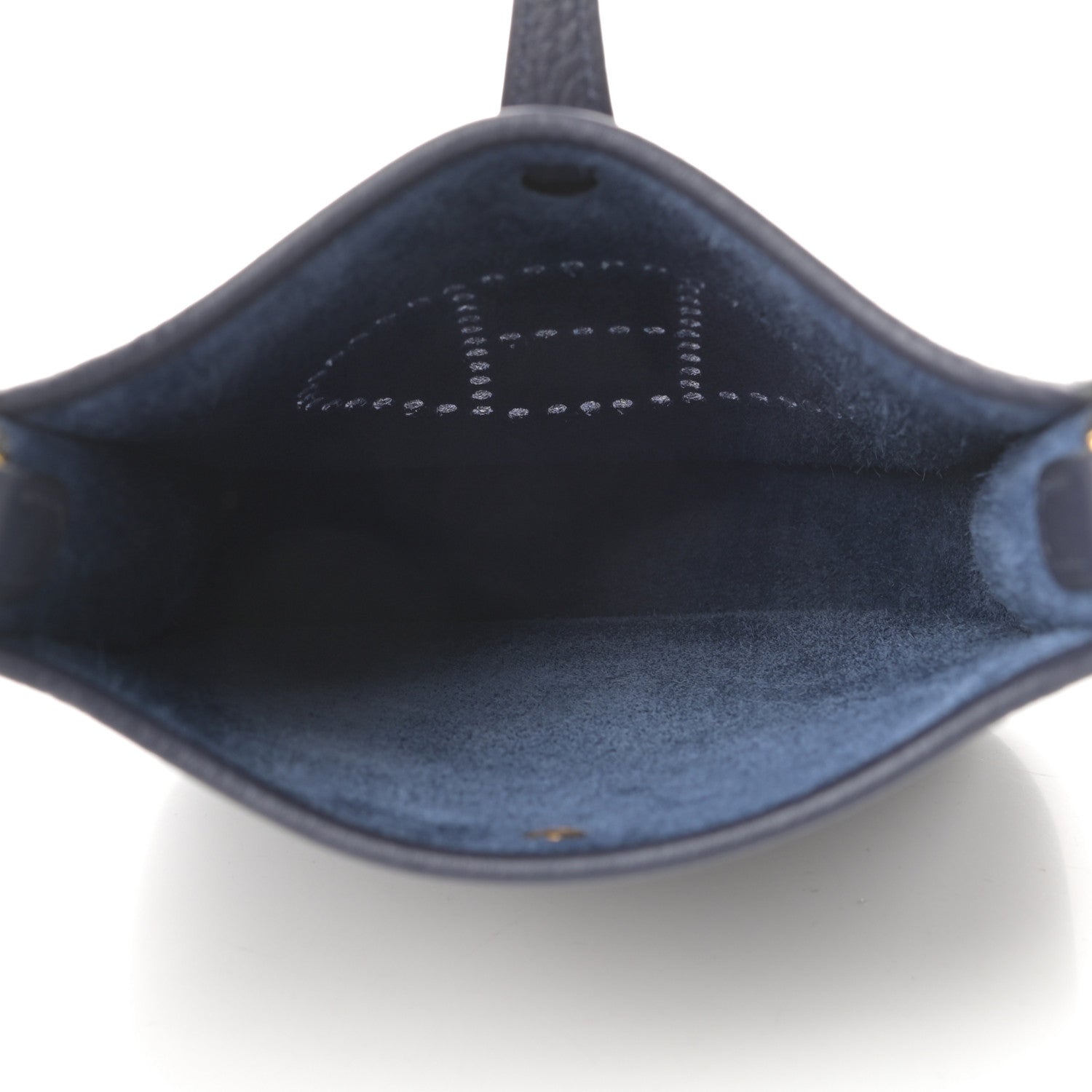 Hermes Taurillon Clemence Evelyne TPM Bleu Nuit 5 of 11