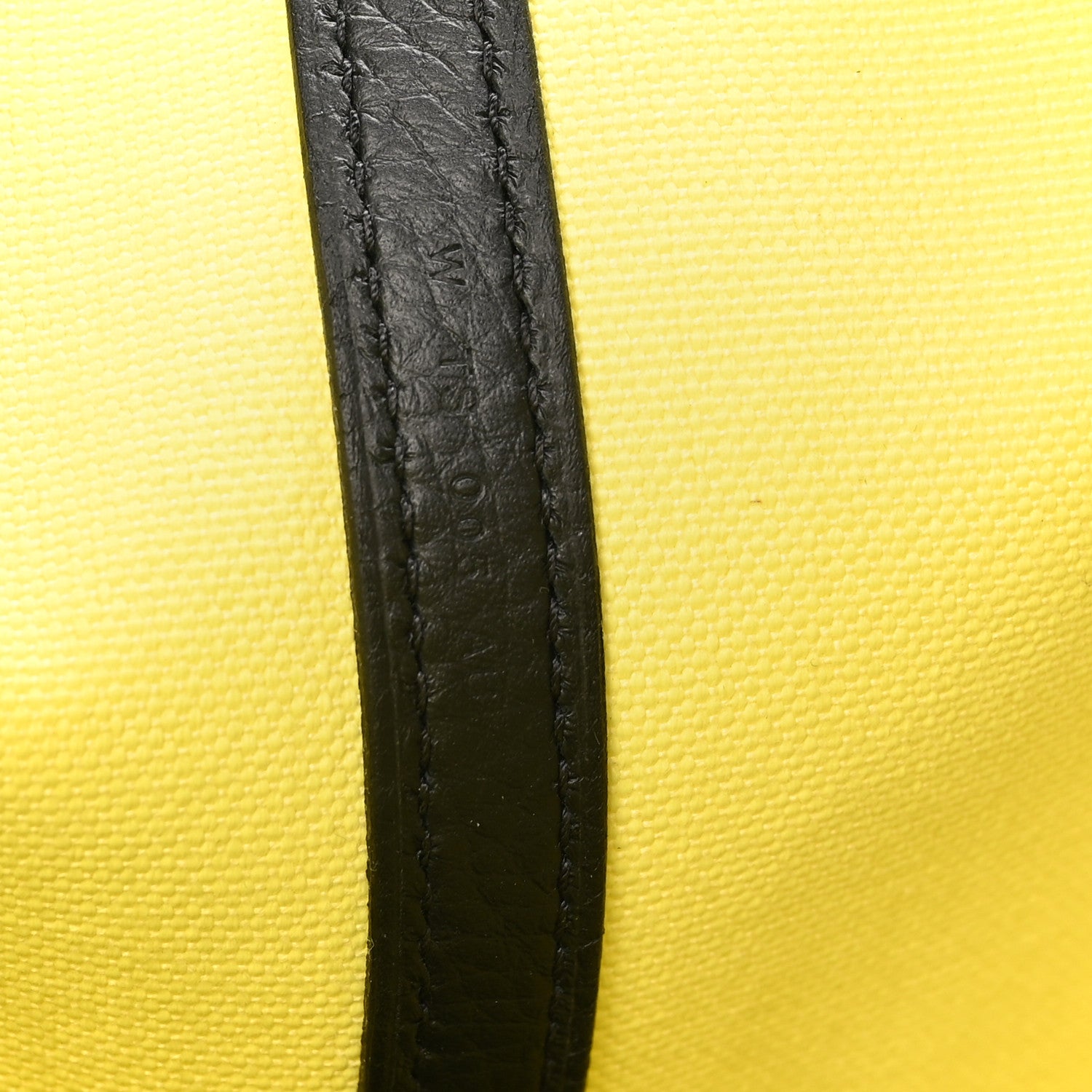 Hermes Militaire Canvas Taurillon Clemence  Wooly Wooly Pursangle MM Tote Jaune Black 7 of 10