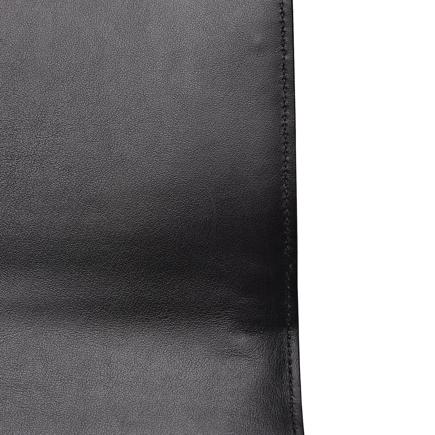City Calfskin Pionniere Saddle Bag Black White