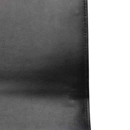 Prada City Calfskin Pionniere Saddle Bag Black White 12 of 15