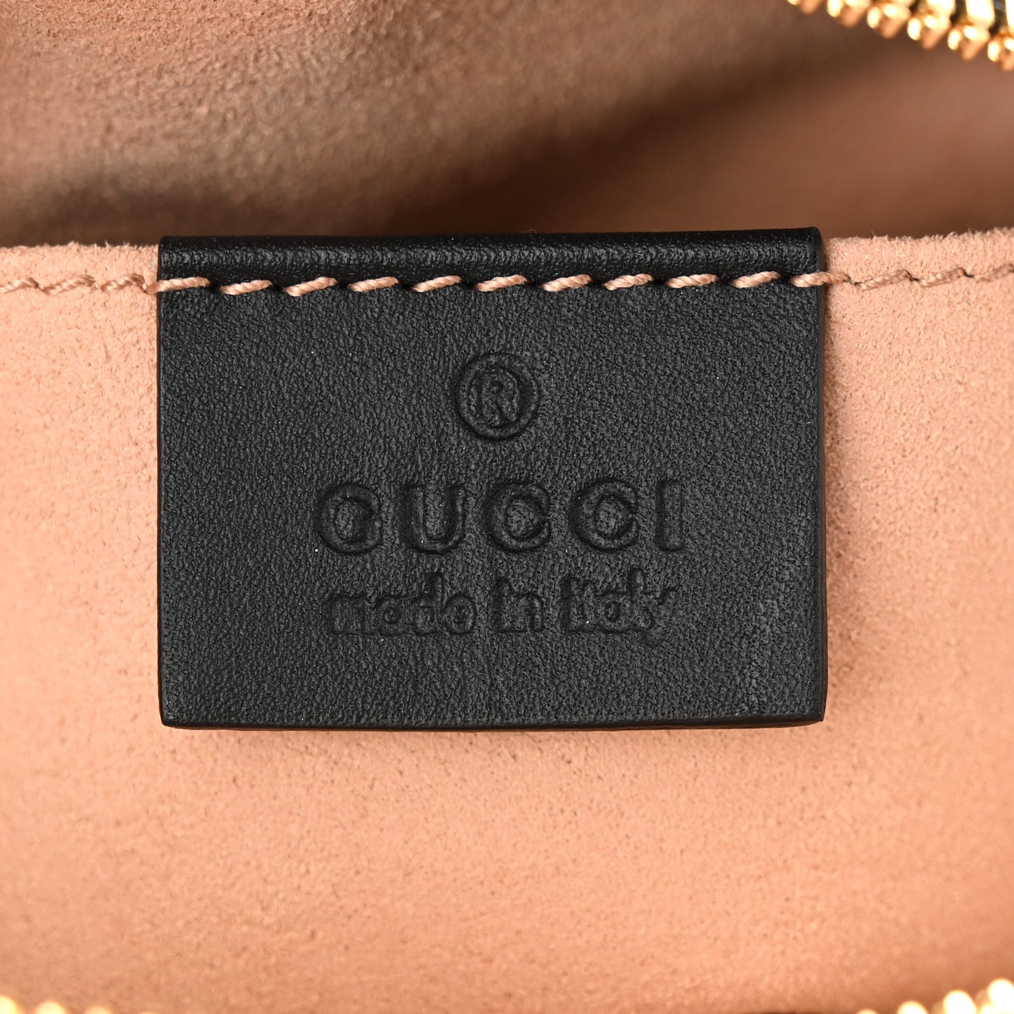 Suede Small Ophidia Belt Bag 85 34 Black