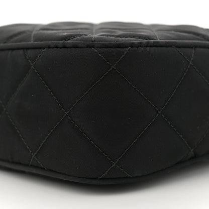 Prada Nylon Tessuto Impuntu Quilted Bandoliera Crossbody Bag Black 10 of 10