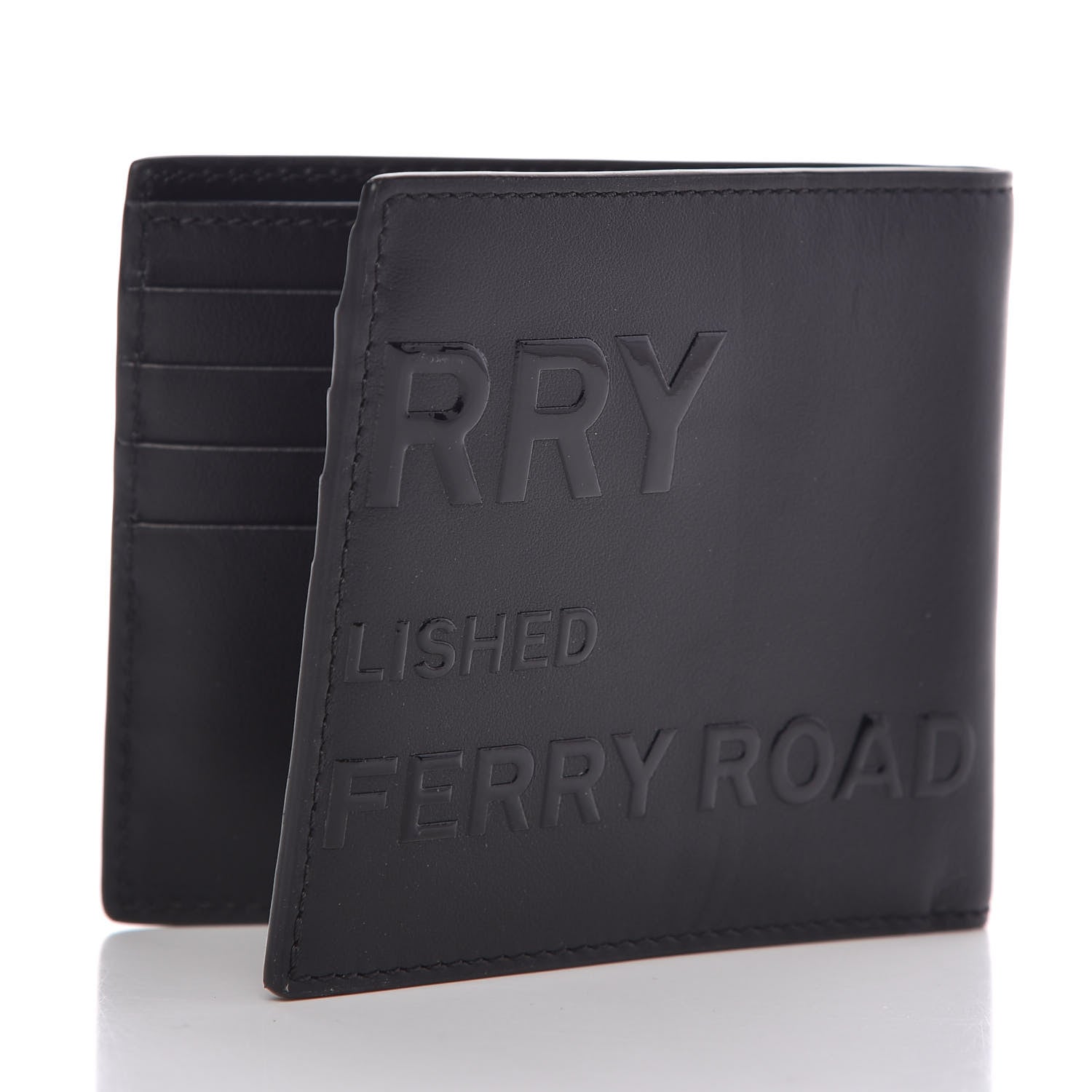 Burberry Calfskin Horseferry Wallet Black 3 of 6