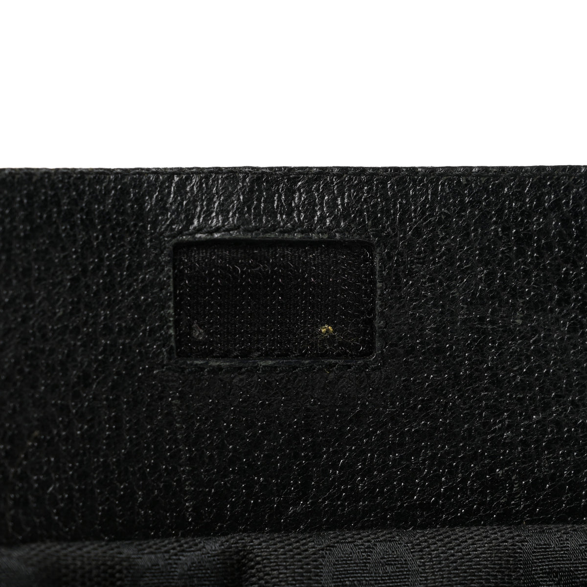 GG Monogram Double Pocket Belt Bag Black