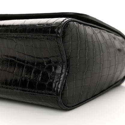 Louis Vuitton Crocodile Twist Mini Shoulder Bag Black 10 of 11