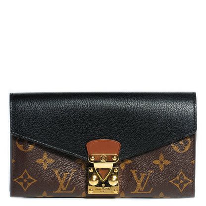 Louis Vuitton Monogram Pallas Wallet Black 1 of 7