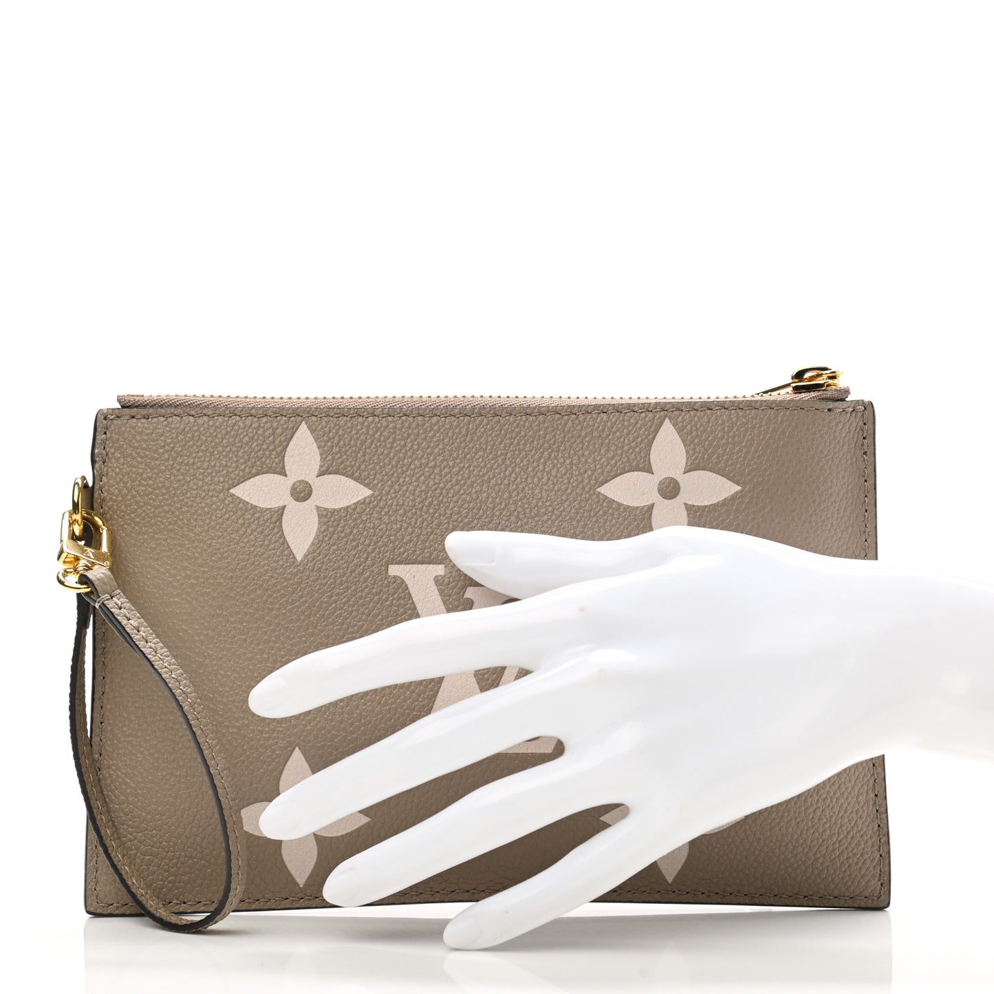 Empreinte Monogram Giant Neonoe MM Pochette Tourterelle Creme