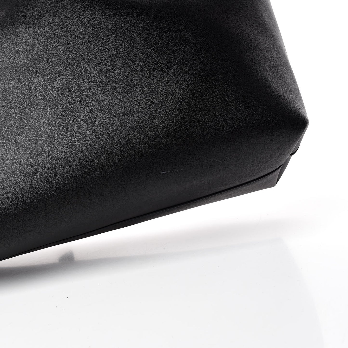 Calfskin Large Shopping Tote Black