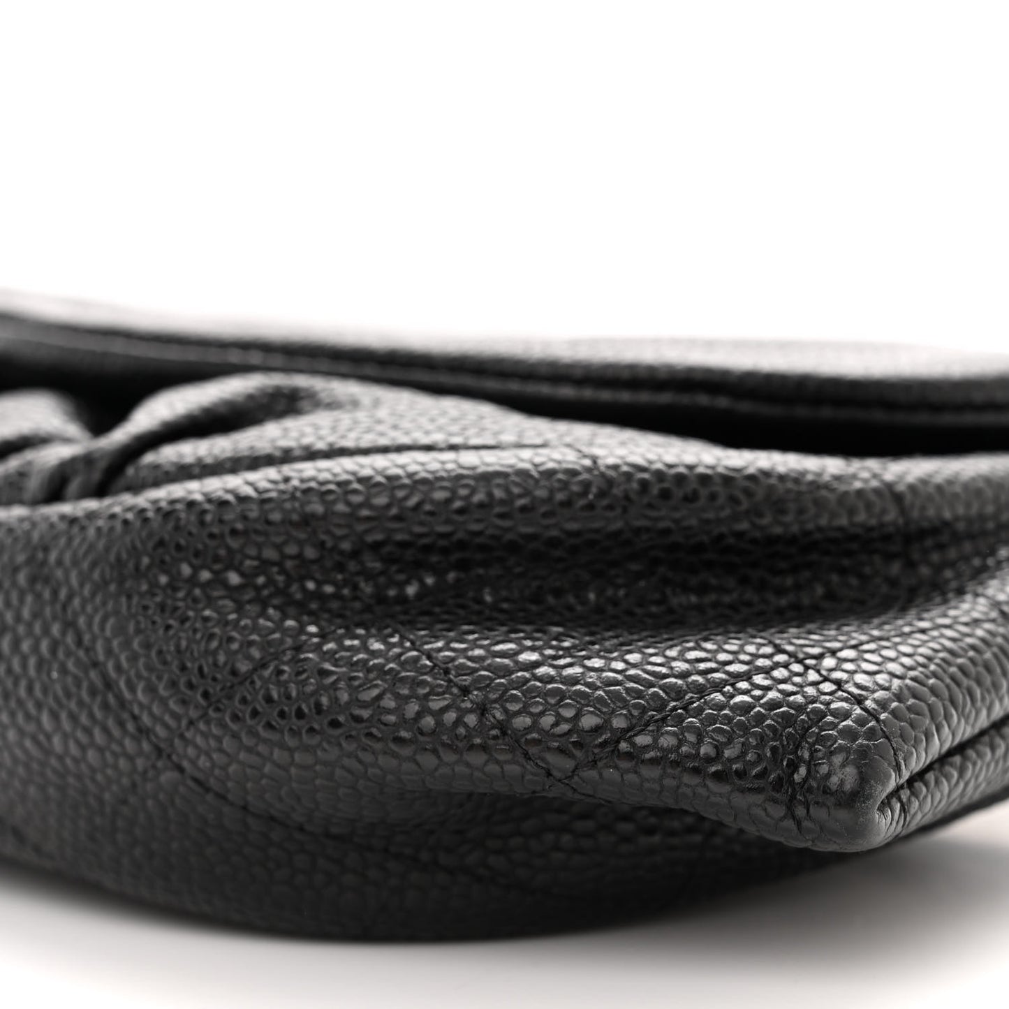 Caviar Half Moon Wallet On Chain WOC Black
