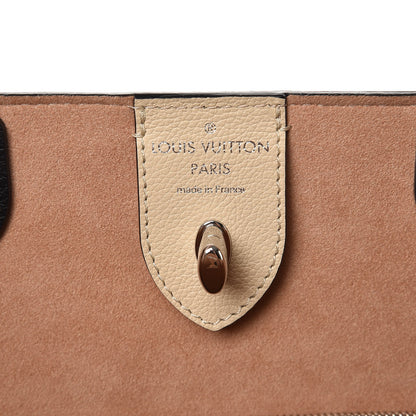 Louis Vuitton Calfskin Lockme Cabas Vanille Black 6 of 9