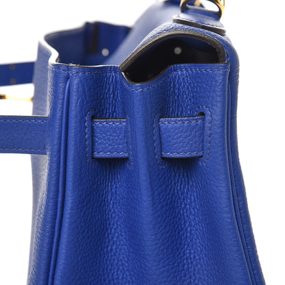 Hermes Togo Kelly Retourne 32 Bleu Electrique 21 of 35