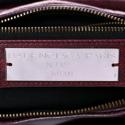 Balenciaga Chevre Classic Hardware First Bordeaux 6 of 14