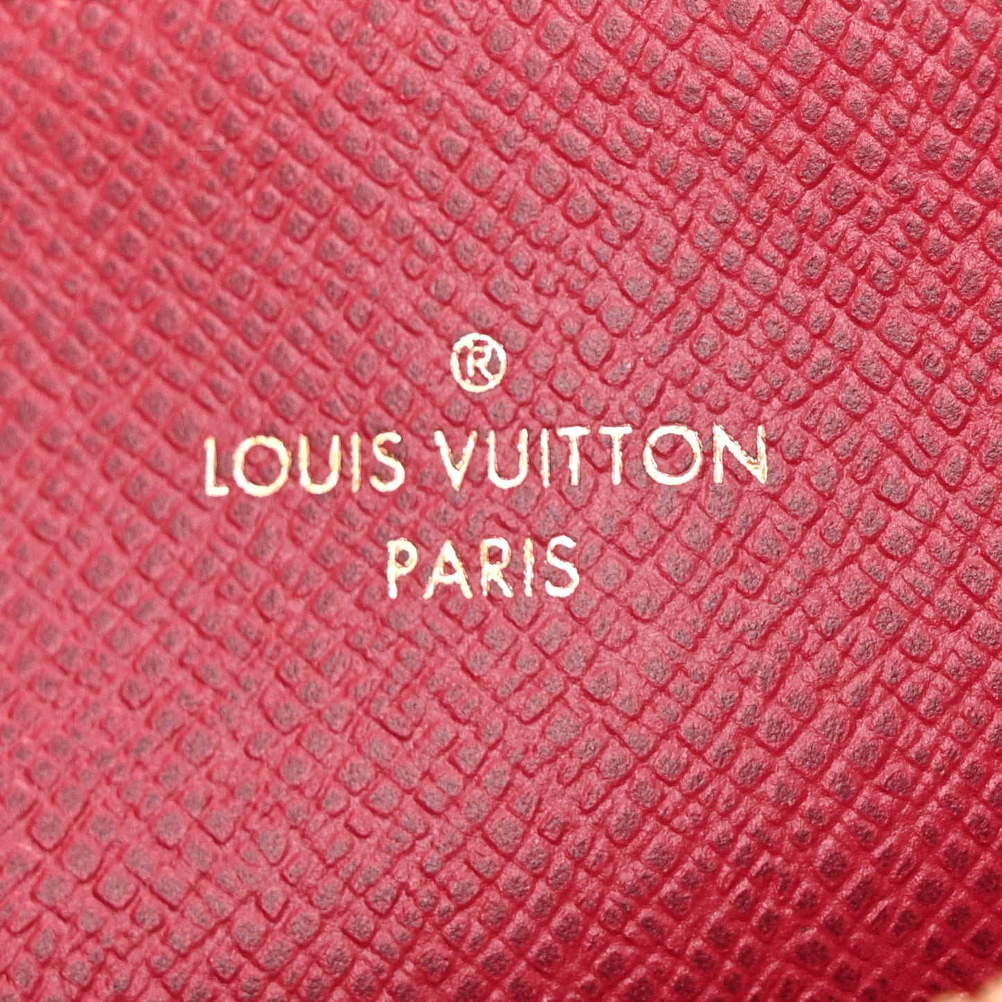 Monogram Pochette Felicie Chain Wallet Fuchsia