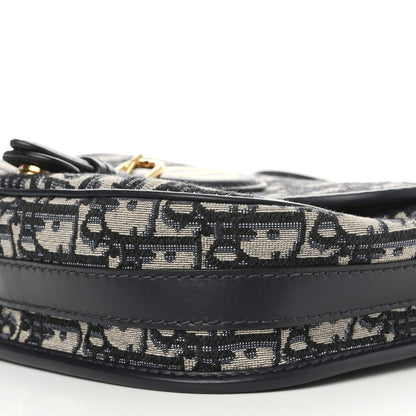 Christian Dior Oblique Medium Bobby Flap Blue 8 of 11
