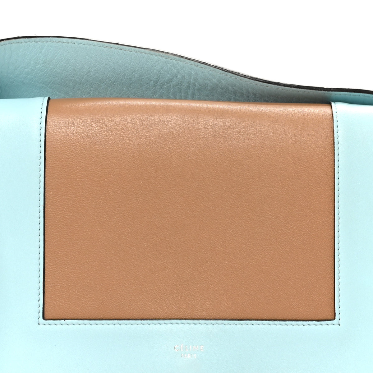 Shiny Smooth Calfskin Medium Frame Shoulder Bag