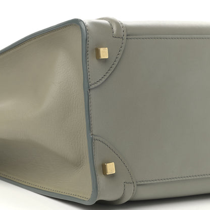 Celine Smooth Calfskin Mini Luggage Almond 9 of 14