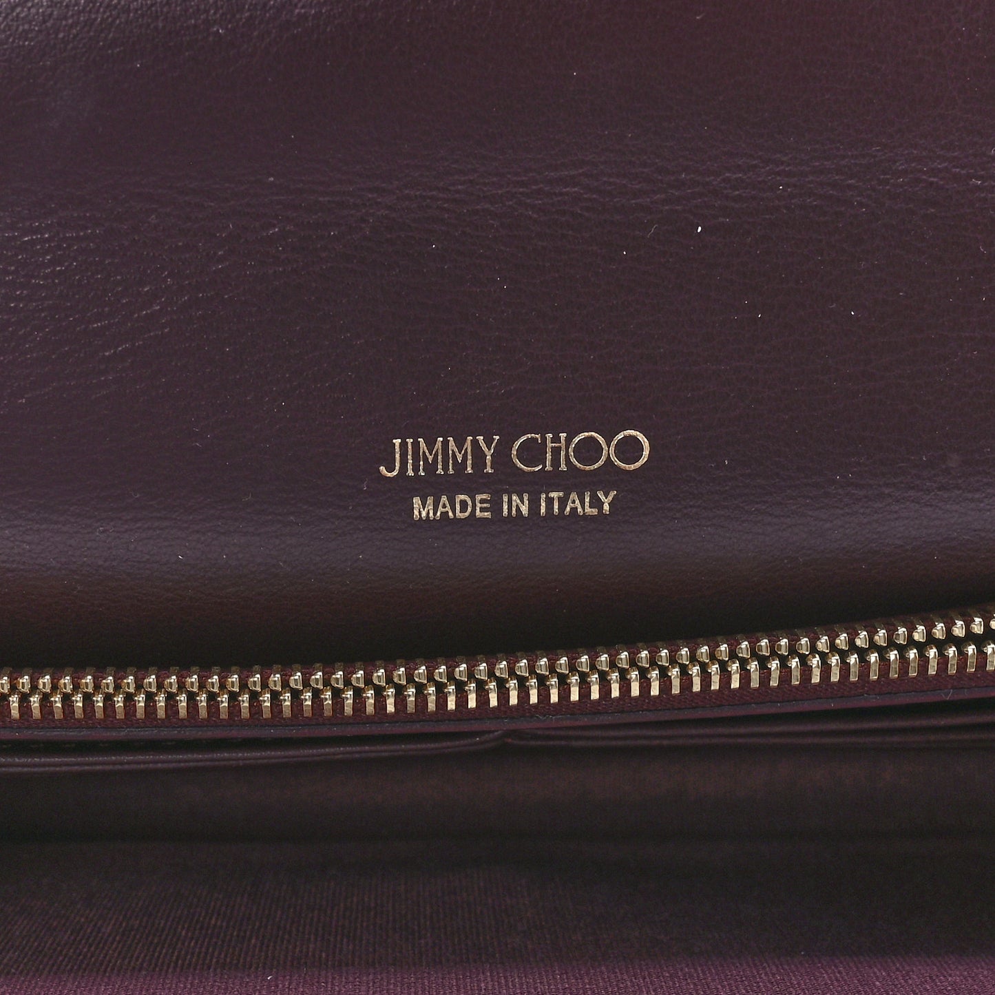 Patent Milla Wallet on Chain Bordeaux