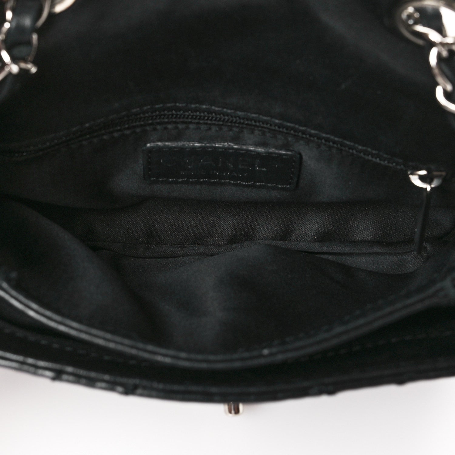 Chanel Lambskin Small Stitched Mini Flap Black 5 of 9