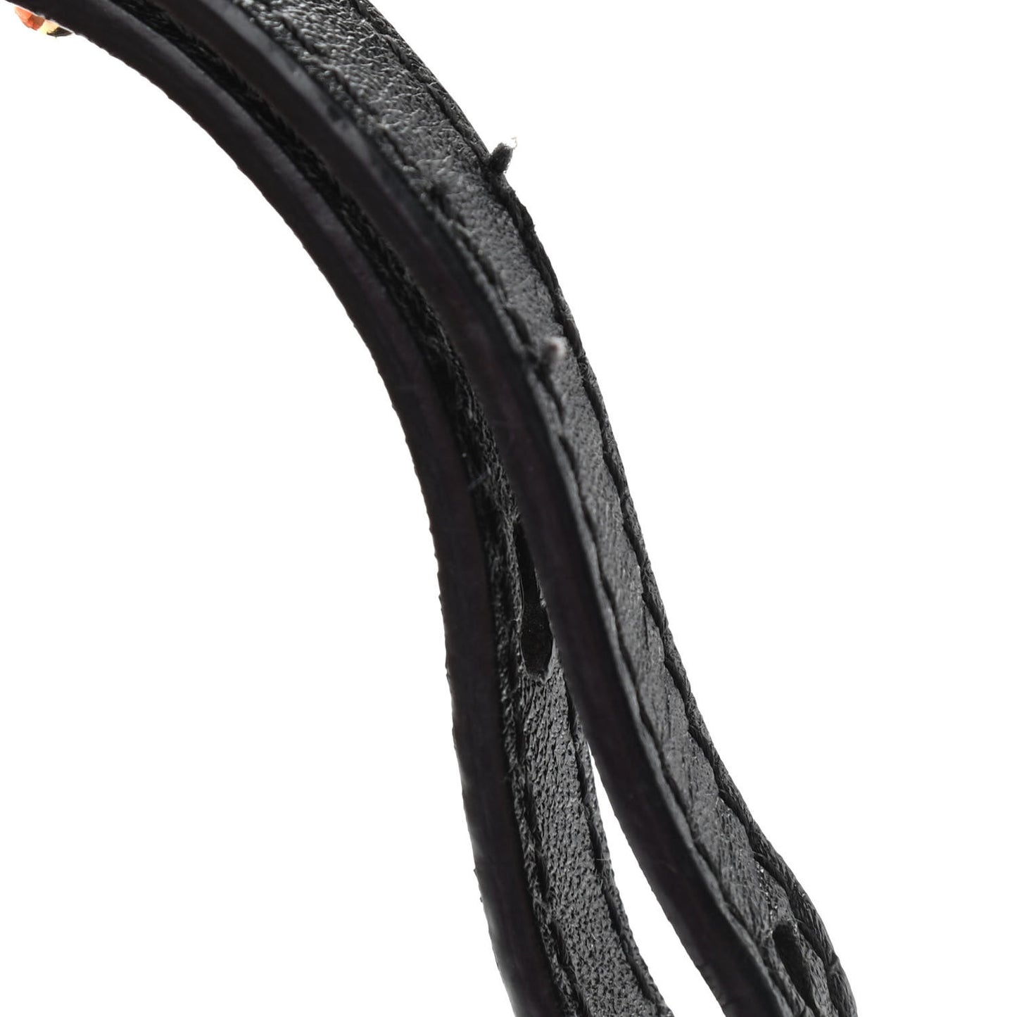 Suede Calfskin Faye Wallet On Strap Black