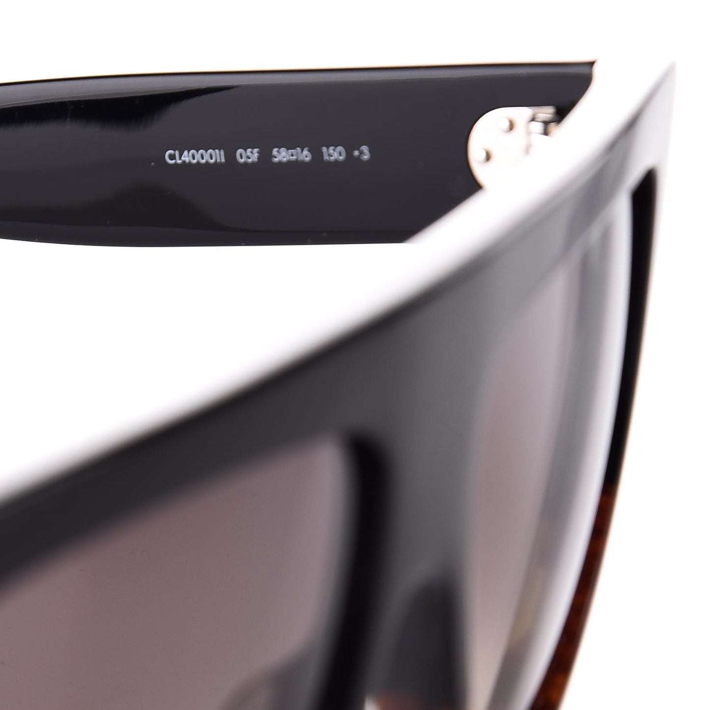 Acetate Aviator Sunglasses CL 40001 Black Havana