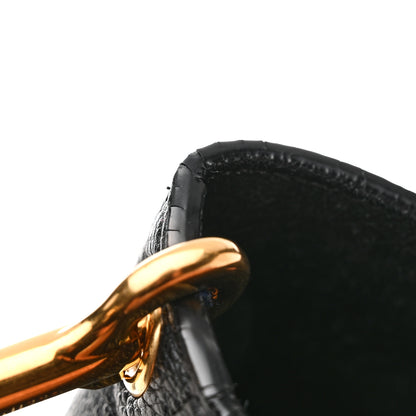 Celine Soft Grained Calfskin Sangle Bucket Bag Black 12 of 13