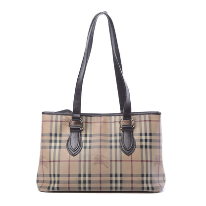 Burberry Haymarket Check Medium Regent Tote Chocolate 1 of 15