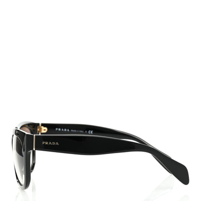 Prada Square Sunglasses SPR 07P Black 3 of 7