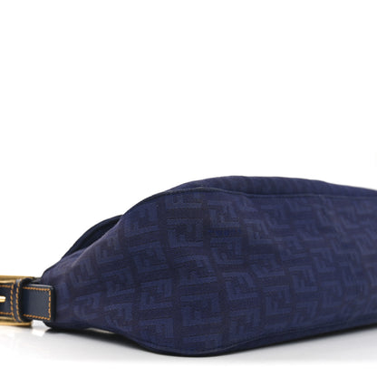 Fendi Zucchino Baguette Blue 18 of 19