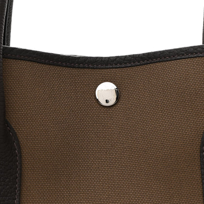 Hermes Toile Vache Country Garden Party 36 MM Etoupe Ebene 8 of 10