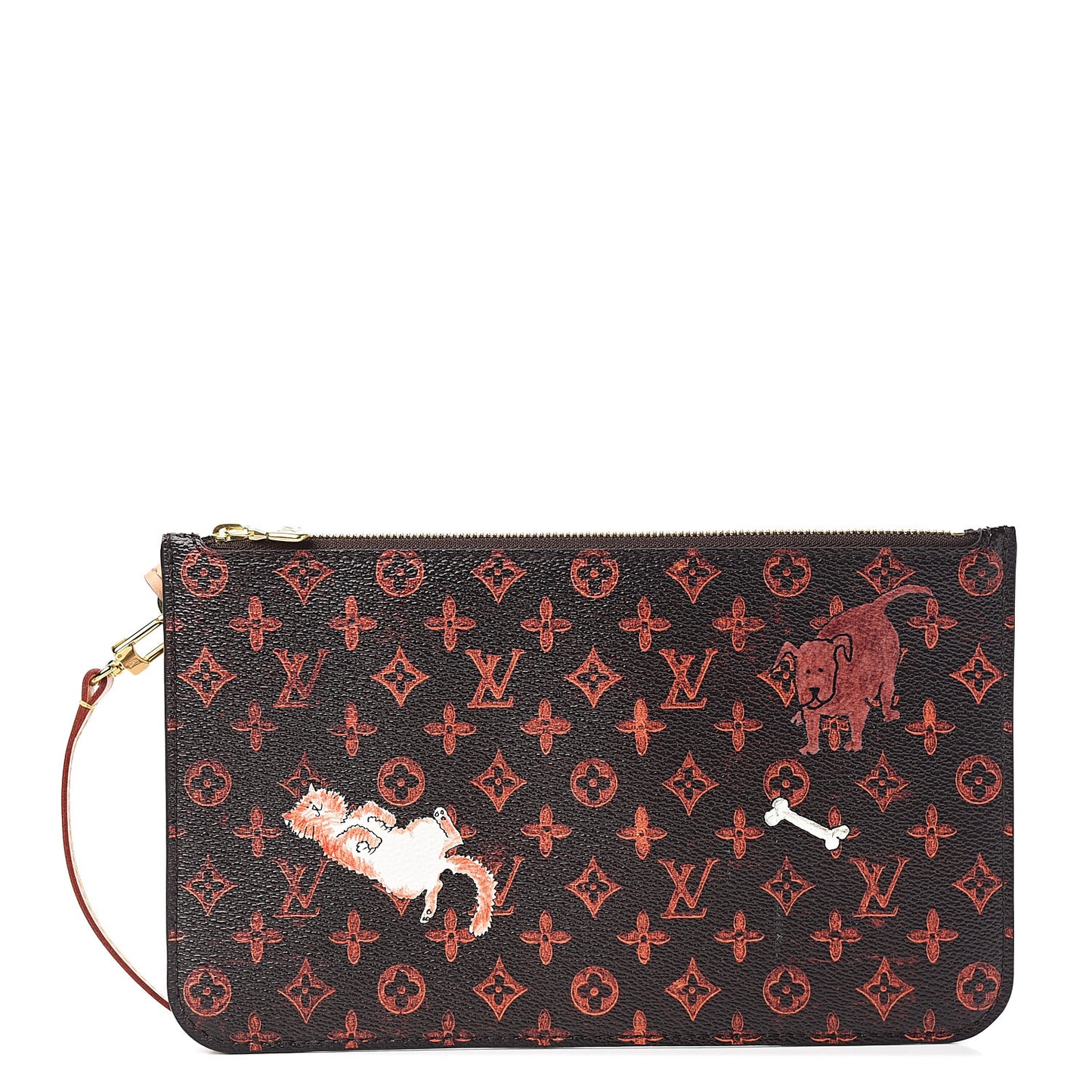 Catogram Neverfull MM GM Pochette Marron