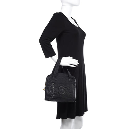 Chanel Lambskin Quilted CC Tote Black 2 of 24