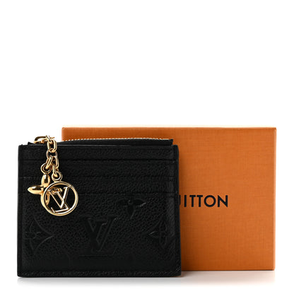 Louis Vuitton Empreinte Charms Card Holder Black 7 of 7
