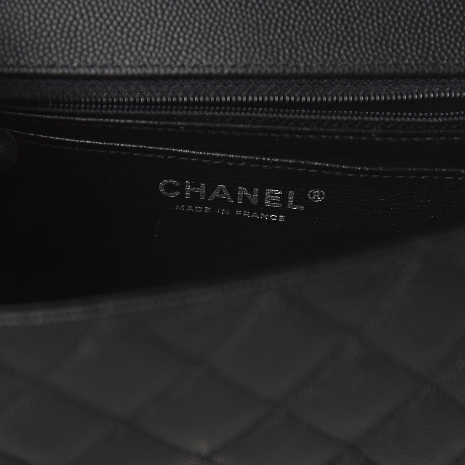 Chanel Caviar Quilted Mini Rectangular Flap Black 8 of 10