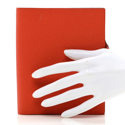Hermes Togo Ulysse PM Agenda Cover Rouge Tomate 2 of 7