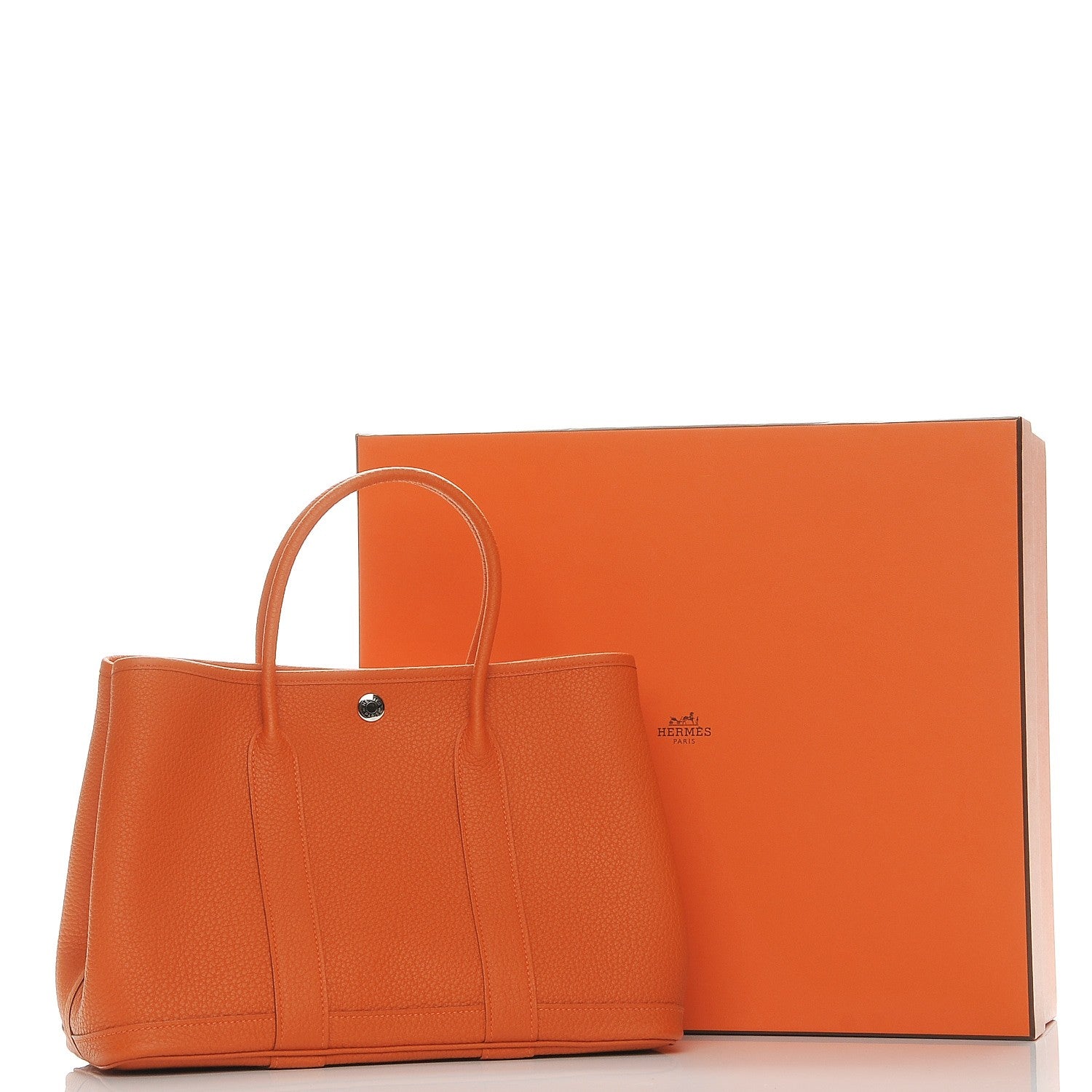 Hermes Negonda Garden Party TPM 30 Orange 7 of 7