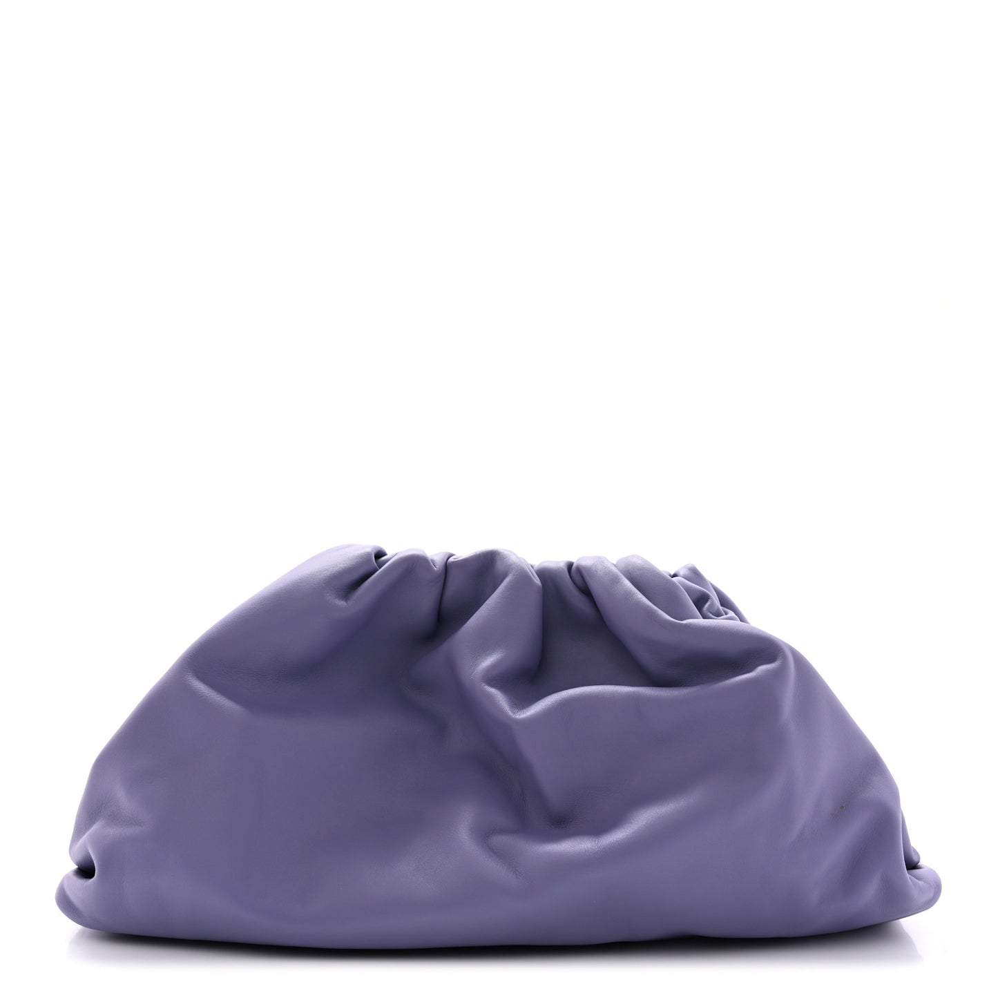 Smooth Butter Calf The Pouch Oversized Clutch Lavender