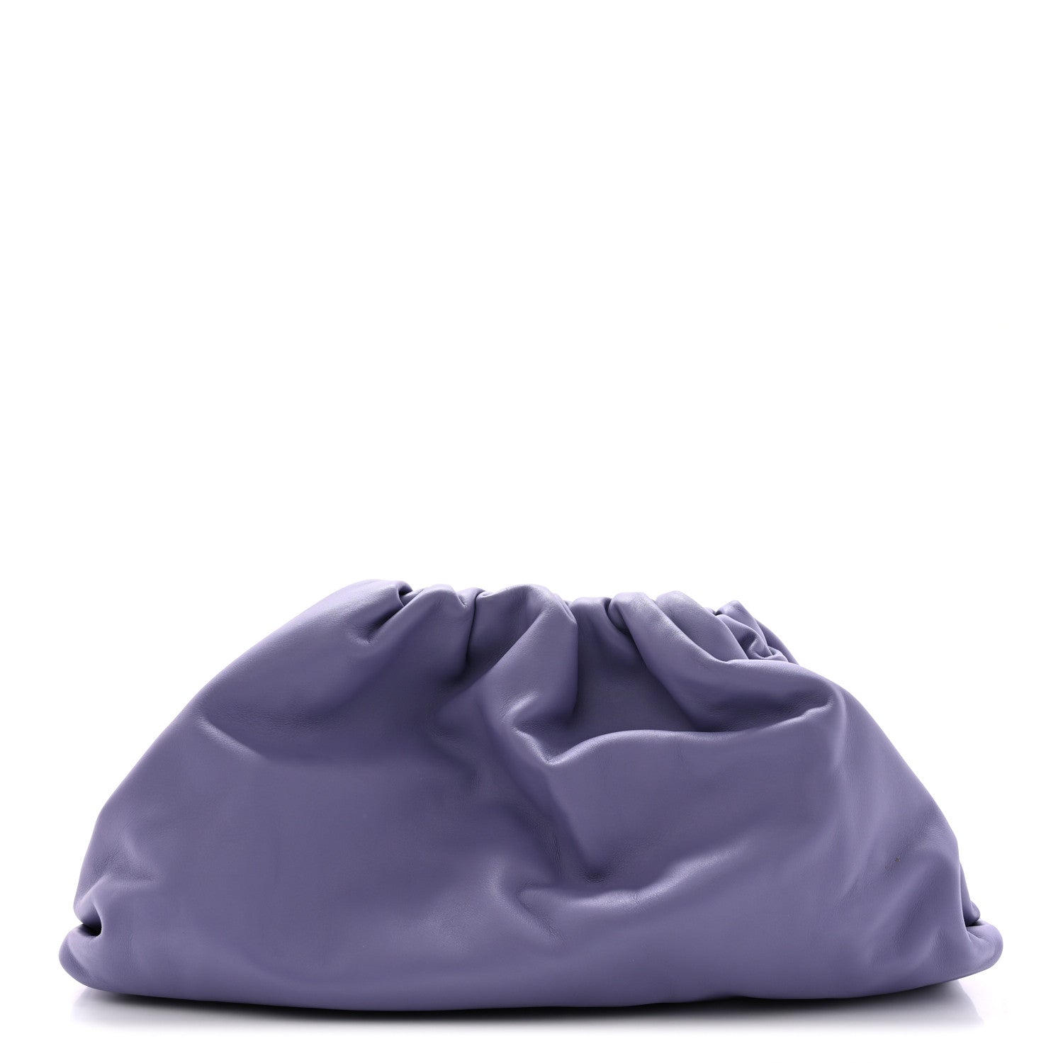Bottega Veneta Smooth Butter Calf The Pouch Oversized Clutch Lavender 1 of 10