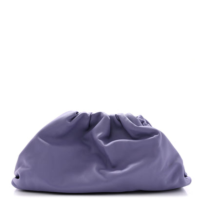 Bottega Veneta Smooth Butter Calf The Pouch Oversized Clutch Lavender 1 of 10