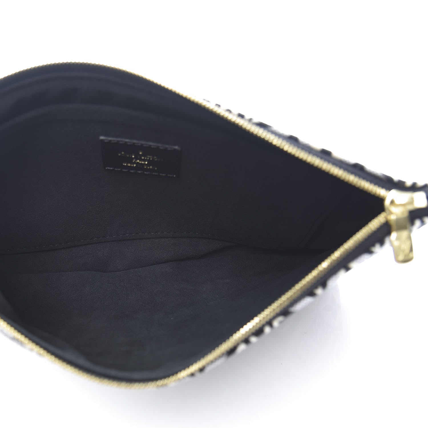 Louis Vuitton Jacquard Since 1854 Neverfull MM GM Pochette Grey 5 of 9