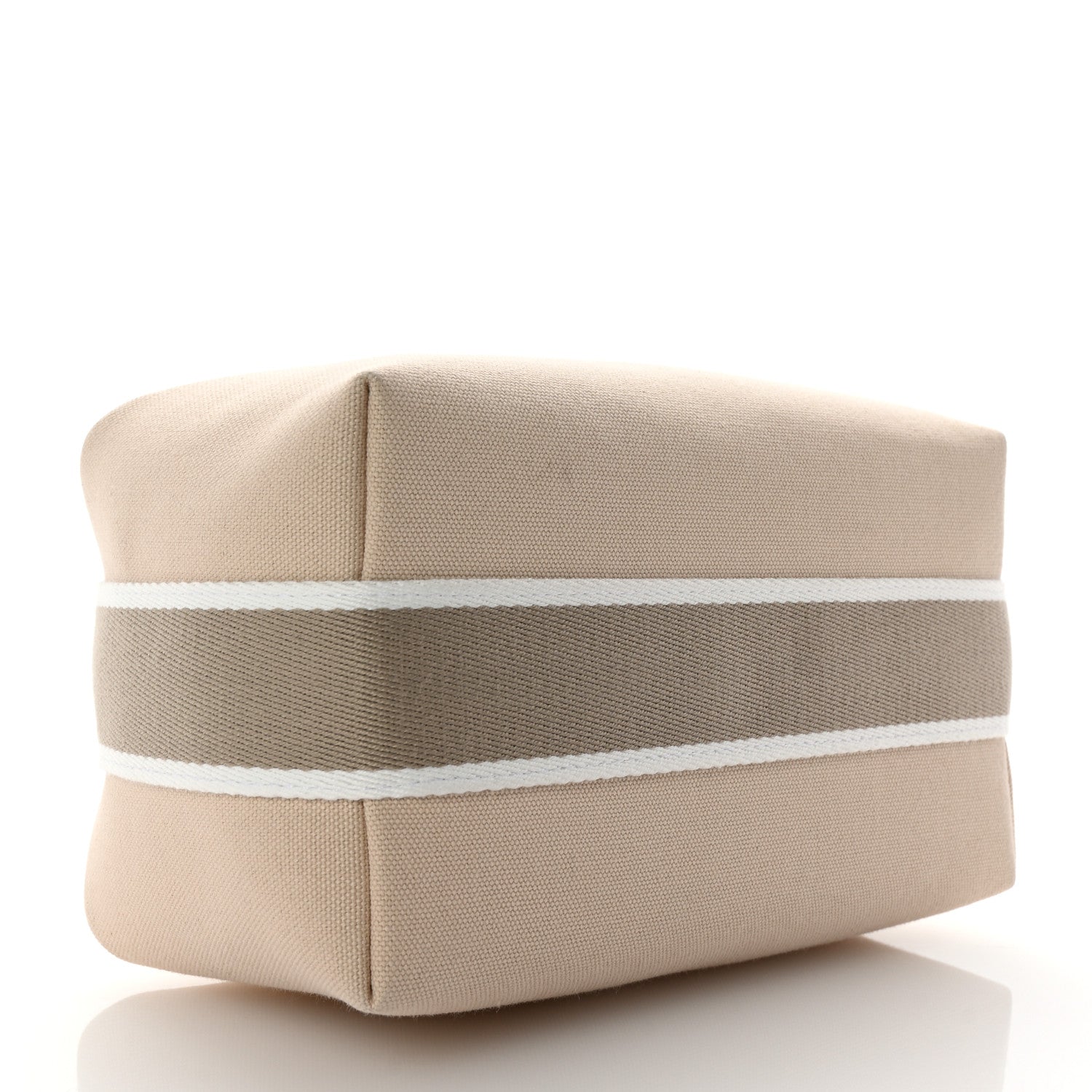 Hermes Canvas Small Bride-A-Brac Pouch Natural 4 of 6