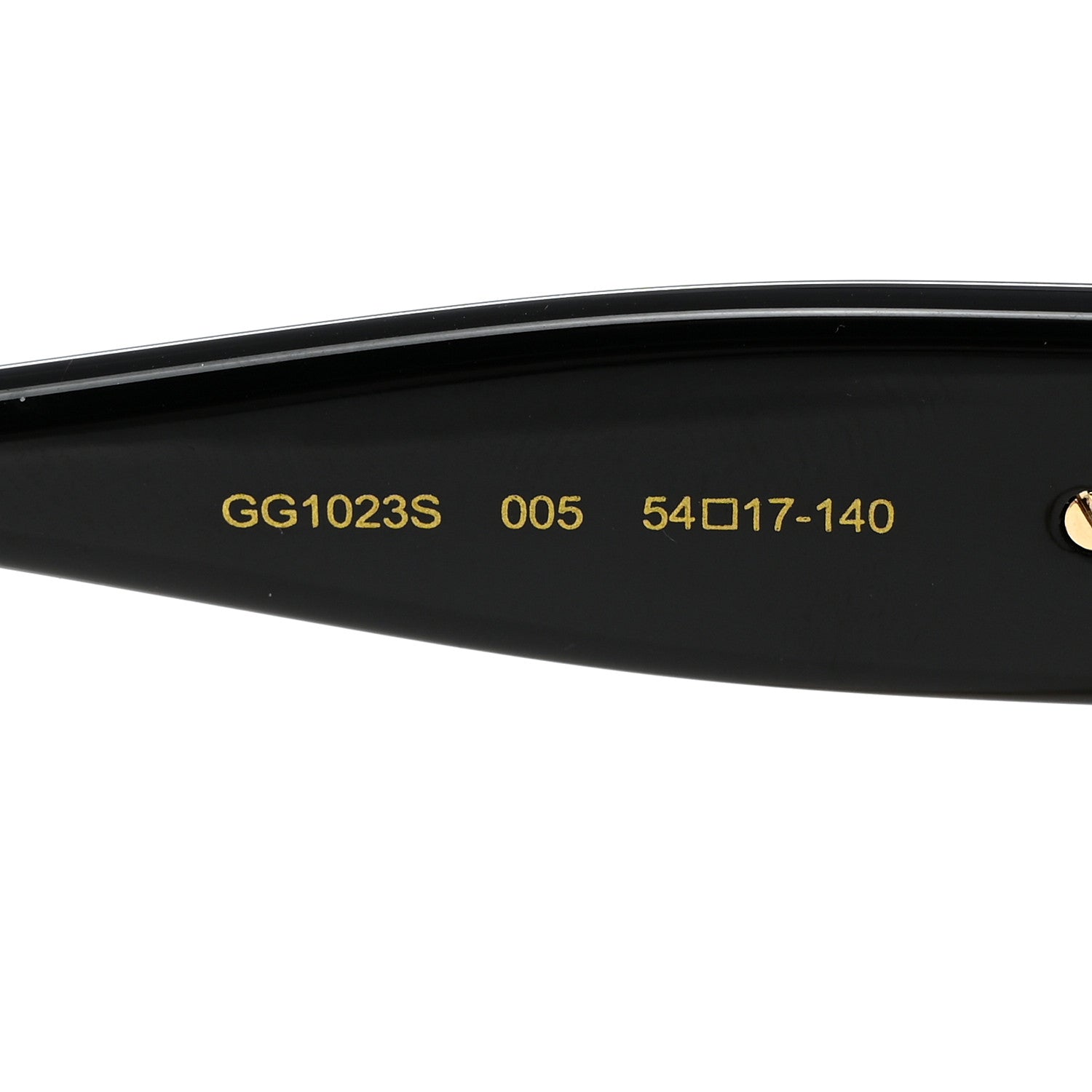 Gucci Acetate Square Frame Sunglasses GG1023S Black 5 of 8