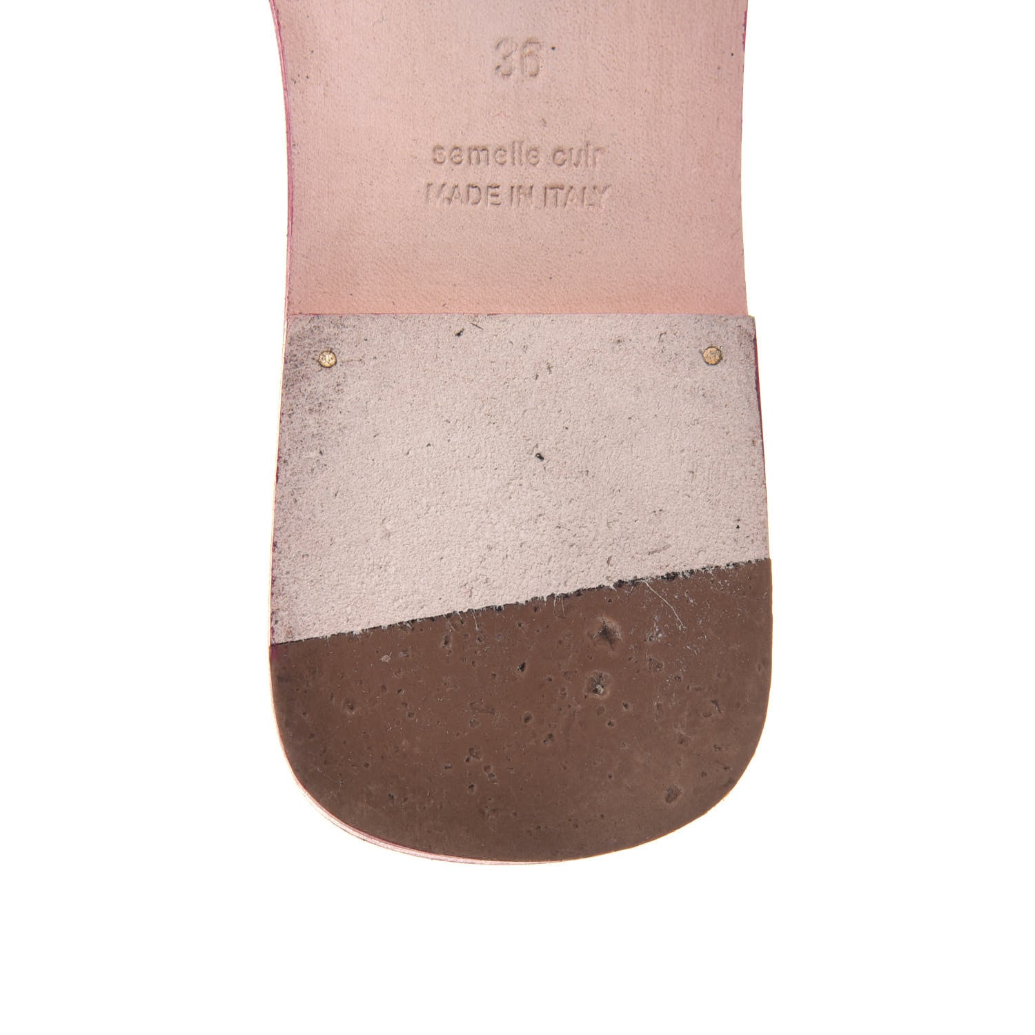Hermes Epsom Oran Sandals 36 Rose Extreme 10 of 18