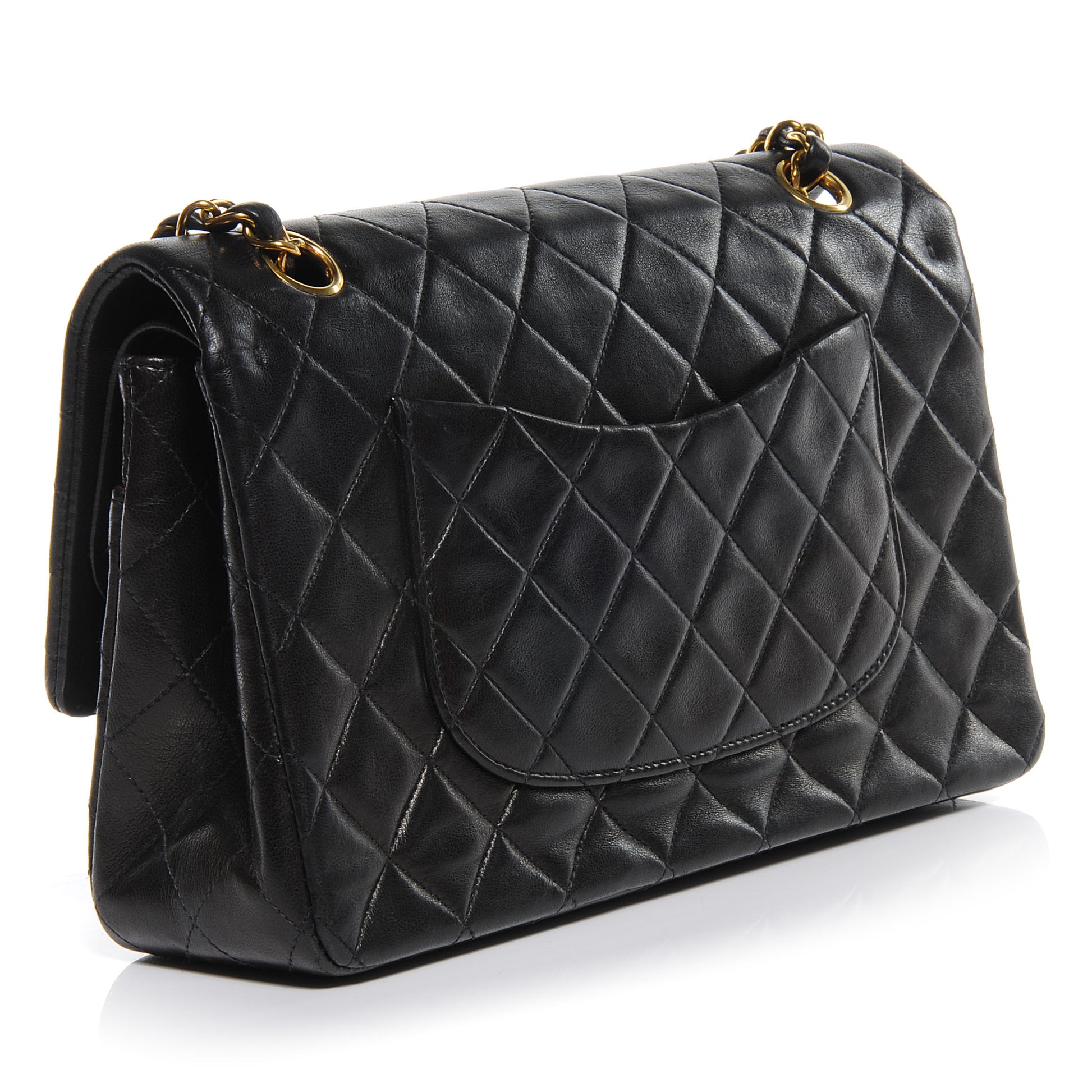 Chanel Lambskin Medium Double Flap Black 3 of 7