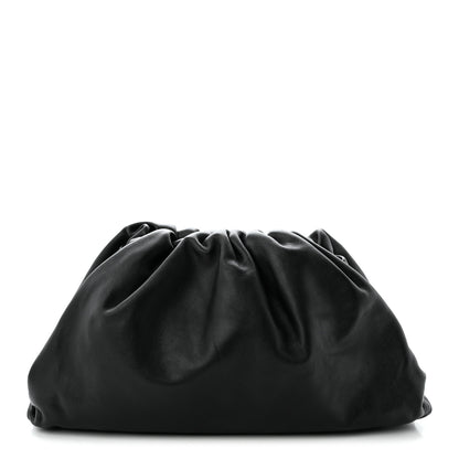 Bottega Veneta Smooth Butter Calf The Pouch Oversized Clutch Black 1 of 10