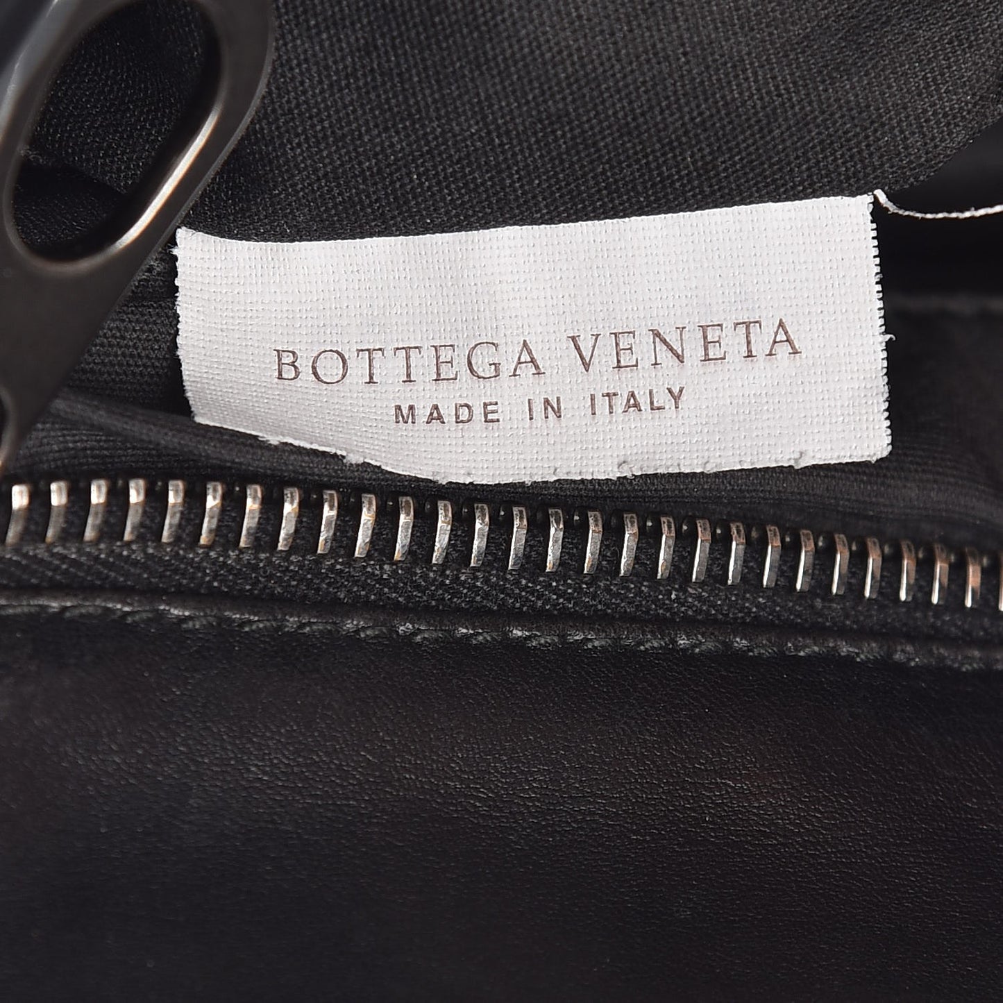 Nappa Intrecciato Crossbody Bag Nero Black