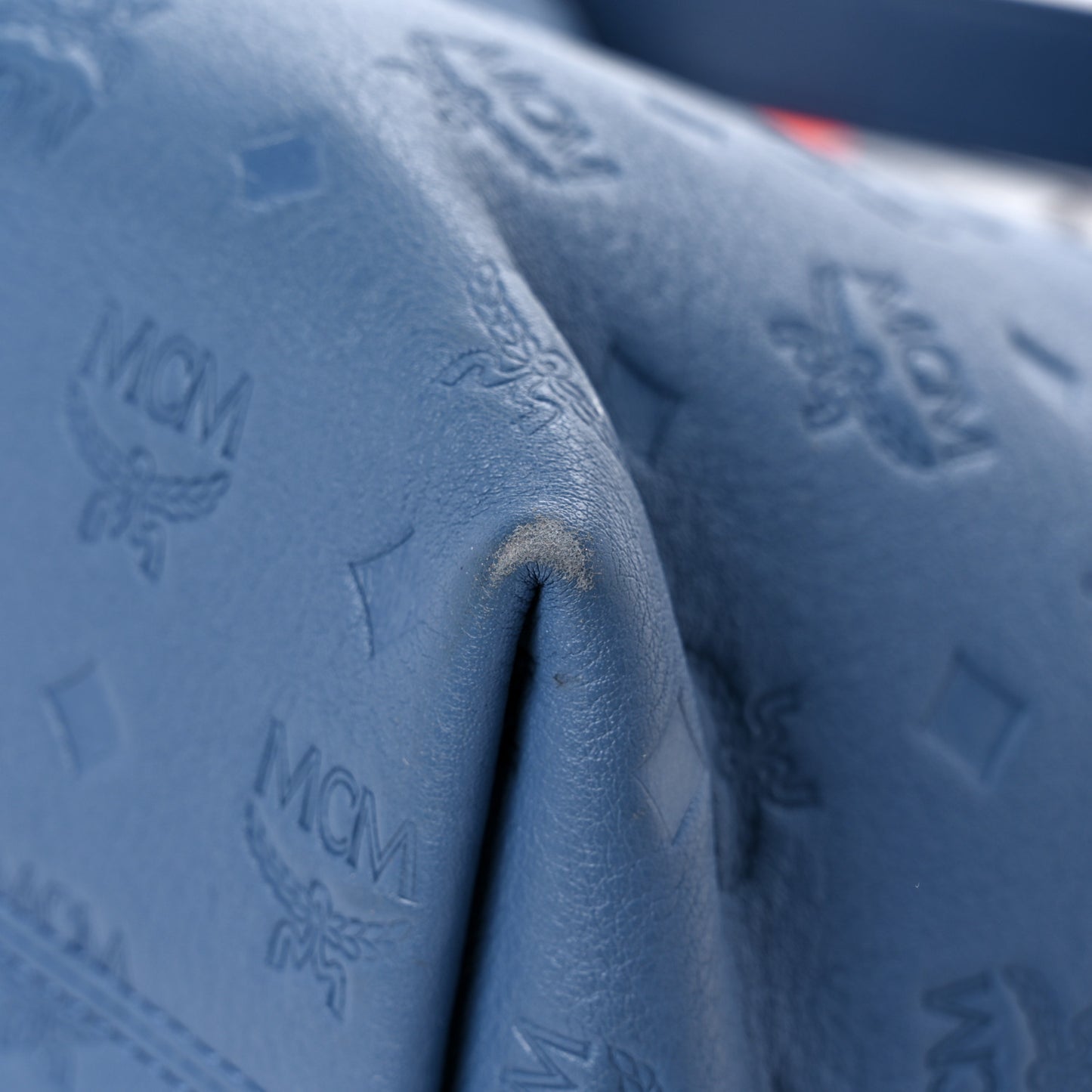 Calfskin Ottomar Monogram Medium Klara Hobo Luft Blue