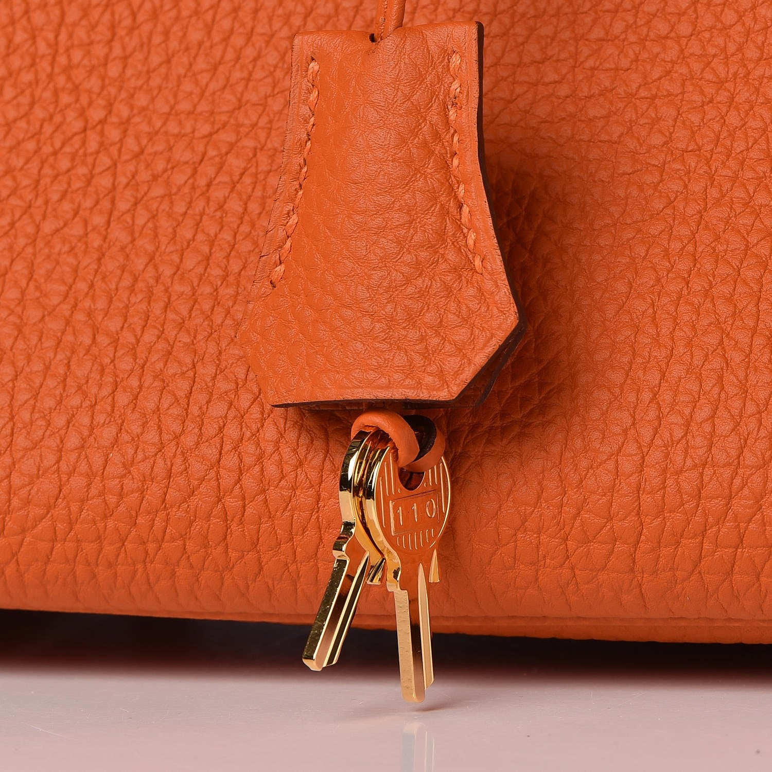 Hermes Togo Birkin 35 Orange 33 of 36