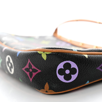 Louis Vuitton Monogram Multicolor Pochette Accessories Black 13 of 16