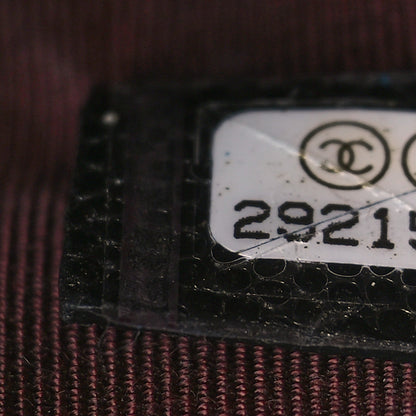 Chanel Caviar Quilted Medium Cosmetic Case Black 7 of 9